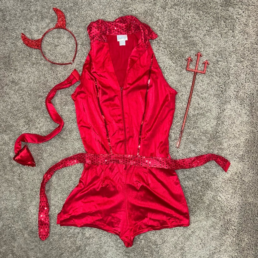 Sexy Red Devil Halloween costume